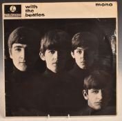 With The Beatles signed LP sleeve, autographed to the back by all band members comprising George