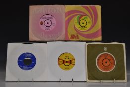 Bob & Earl - Don't Ever Leave Me (WI 4030), Fancy Free labels both sides and Everybody Jerk (WB