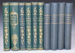 The Floral World and Garden Guide Edited by Shirley Hibberd published Groombridge 1866-1870 in 5