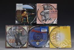 Picture discs - 22 seven inch picture discs including Queen, The Thrills, The Magic Numbers, The