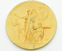 WW1 British Army shooting medal first prize to the 1/6th Battalion Gloucestershire Regiment