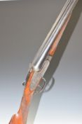 AYA No.2 12 bore side by side ejector shotgun with named and engraved hand detachable locks,