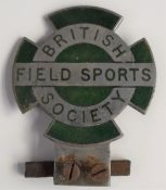 Field Sports Society car badge