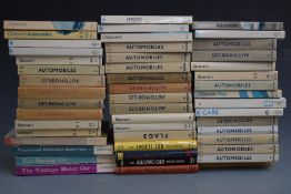 Collection of Observer's automobile books, including 1955 first edition, together with various