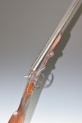Midland Gun Company .410 side by side folding poacher's shotgun with chequered grip and forend,