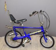 Vintage Raleigh Chopper Mk III bicycle with Shimano three speed hub gears