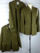 Three British Army Royal Gloucestershire Hussars other ranks No2 dress tunics. Consigned for sale by