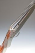 William Powell & Son 12 bore side by side ejector shotgun with named and engraved named locks,