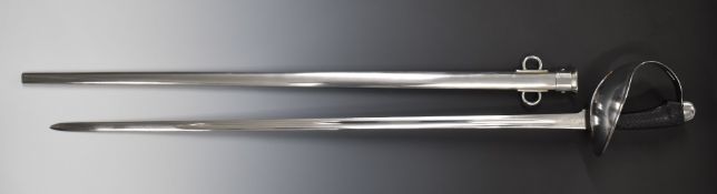 British Army 1908 pattern trooper's sword, Wilkinson makers and good stamps to ricasso, together