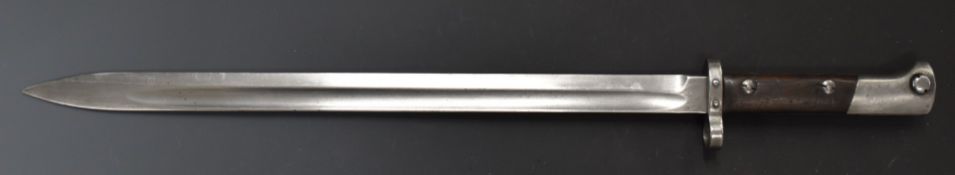 Mauser bayonet with 39.5cm fullered blade. PLEASE NOTE ALL BLADED ITEMS ARE SUBJECT TO OVER 18 CHECK