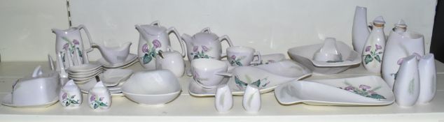 Approximately thirty six pieces of Carltonware Australian design tea and tableware decorated in