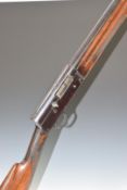 Browning A5 12 bore 3-shot semi-automatic shotgun with chequered grip and forend, sling suspension