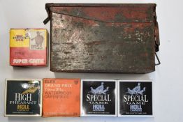 One-hundred-and-twenty-five 12 bore shotgun cartridges including Eley Grand Prix, Maionchi Super