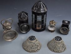 Police or similar hand lamp, similar lantern, Lucas Radia 313 motorcycle lamp, Lucas motorcycle or