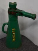 Vintage Tangyes 16 ton ratchet jack, height 56cm