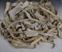 Royal Gloucestershire Hussars collection of leather and other belts, slings, pouches etc.