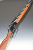 Marlin model 1894CS .357/ .38 Winchester style underlever action rifle with chequered grip and