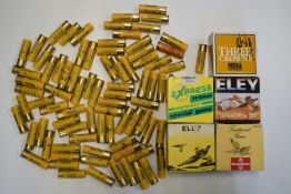 One-hundred-and-eighty 20 bore shotgun cartridges including Eley Grand Prix, Hull Three Crowns,