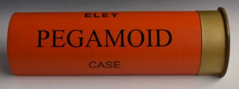 Eley Pegamoid advertising or shop display cartridge 3D sign, 62x19cm.