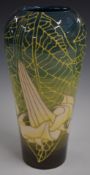 Dennis Chinaworks limited edition 1/16 vase decorated in the Datura pattern, Sally Tuffin monogram