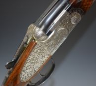 Beretta SO3 EL 12 bore over and under sidelock ejector shotgun with fine scrolling engraving to