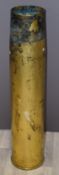 Large brass shell case 130mm, H84cm
