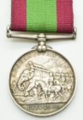 British Army Afghanistan Medal 1881 named to 55 Gunner R Chamberlain, A Brigade D Battery, Royal