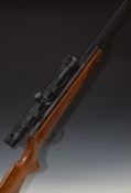 BSA Meteor .22 air rifle with semi-pistol grip and Walther 4x32 scope, serial number T24792, with