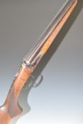 Webley & Scott 20 bore side by side ejector shotgun with engraved and case hardened locks,