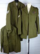Three British Army Royal Gloucestershire Hussars other ranks No2 dress tunics. Consigned for sale by