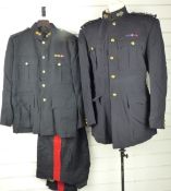 British Army Royal Artillery officer's No 1 dress uniform attributed to Lt Colonel A J Felton RA
