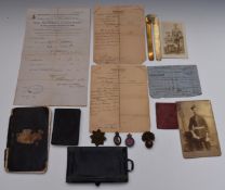 Boer War Grenadier Guards diary for Private 3531 Gibbons, starting in May 1900 with his departure up