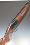 Browning GTI Plus Sporter Ultra 12 bore over and under ejector shotgun with gold inlaid naming to