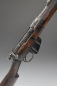 Deactivated BSA Lee-Enfield LEC .303 bolt-action cavalry carbine rifle with frame stamped 'Enfield