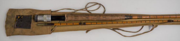 Hardy Brothers Palakona Perfection split cane trout fishing rod