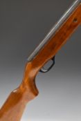 Baikal model 38 .177 air rifle with semi-pistol grip and adjustable sights, serial number 90162676