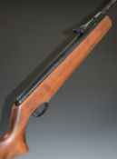 Webley Xocet .22 air rifle with semi-pistol grip, raised cheek piece and adjustable sights, NVSN.