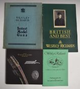Four Westley Richards Gun and Rifle Makers catalogues 1928 Latest Model Guns, British and Best, 1989
