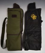 Two padded shotgun or rifle slips Beretta and Napier.