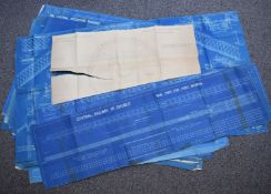 Railway and similar interest blueprints, many stamped Horsehay Company Limited, drawings include