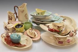 Approximately fifty three pieces of Carltonware Australian design tea and table ware decorated in