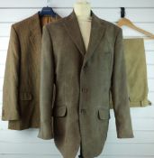Two gentleman's jackets, one Kurt Geiger pure wool tweed, size 42L the other Greenwoods moleskin