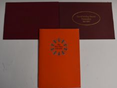 Three gun catalogues Purdey Gun & Rifle Makers, David McKay Brown Gunmaker and The Eley Story 1828-