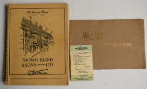 Thomas Bland & Sons Gunmakers Ltd The House of Bland 1960 catalogue No. 59 illustrated throughout