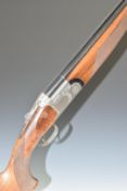 Armi Silma Supreme 12 bore over and under ejector shotgun with engraved lock, trigger guard,