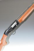 Beretta A303 12 bore three shot semi-automatic shotgun with named and engraved locks, chequered