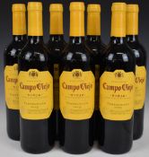 Seven bottles of 2019 Campo Viejo Tempranillo Rioja, 750ml, 13.5% vol