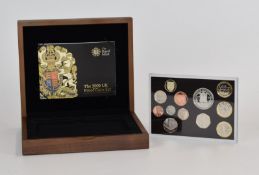 Royal Mint 2009 UK Proof Coin Set, includes Kew 50p, Darwin £2 etc