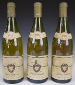 Three Puligny Montrachet Henri Lenoir 1985, 75cl