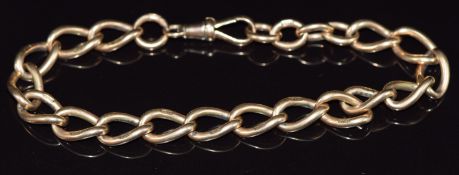 A 9ct gold Albert/ watch chain, 25.3g